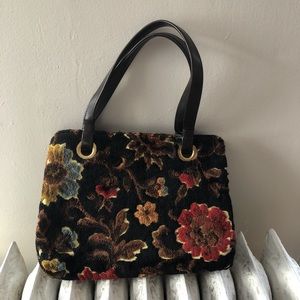Vintage carpet bag